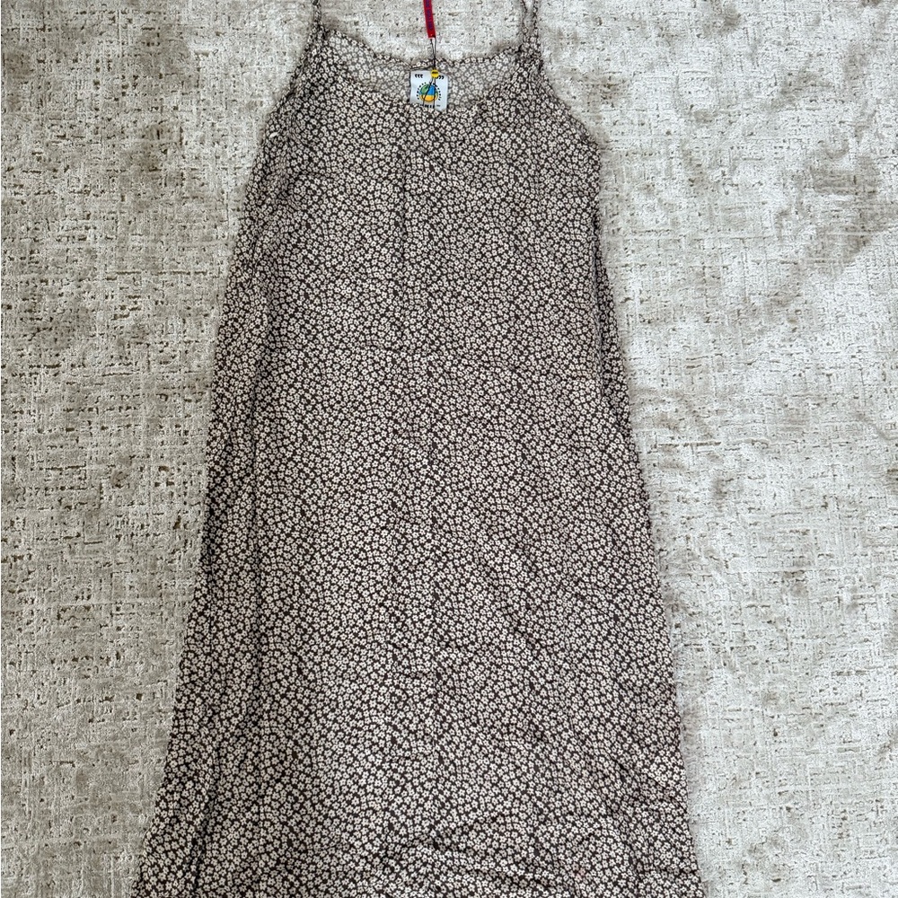 UNIF Black and White Maxi Dress